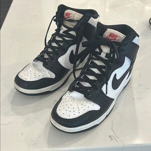 Nike Classic Black and White Sneakers - gently worn